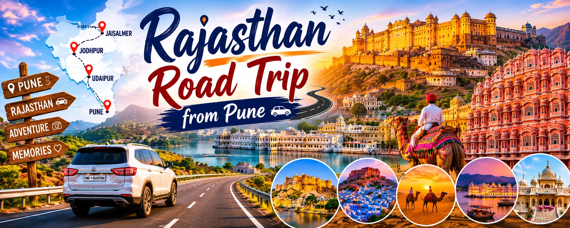 Rajasthan Road Trip from Pune